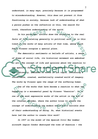 Genesis of a Painting: Picassos Guernica