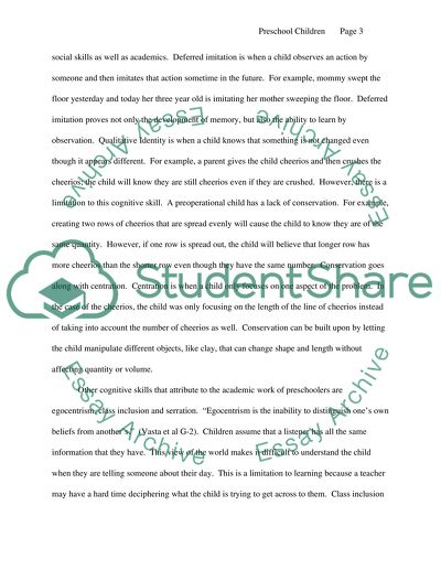 Cognitive Development and Limitations