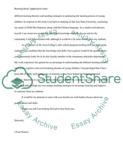 Education Major in Child Development