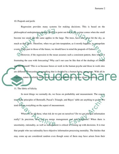 Book Report and Analysis