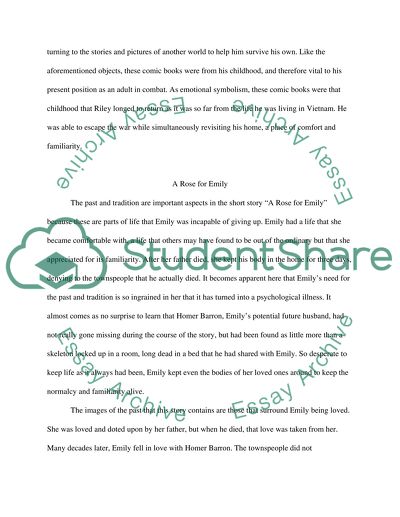 The Things They Carried, A Rose for Emily, Fear and Loathing in Las Vegas and Gonzo