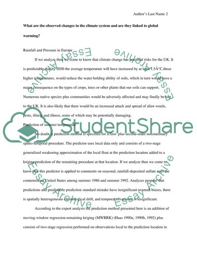 Impact of Increased Summer Rainfall on Mosquitoes in the UK and Europe