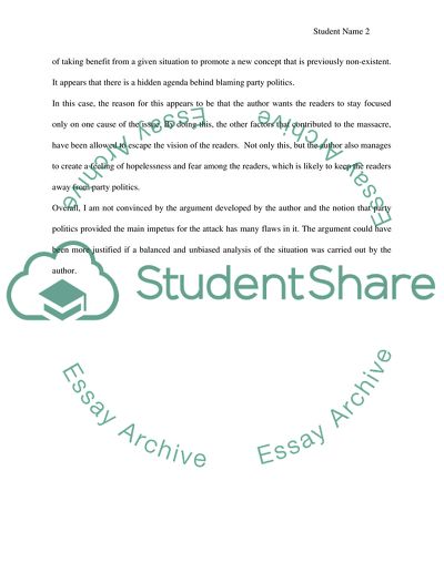 The Factors contributing to Wounded Knee Massacre