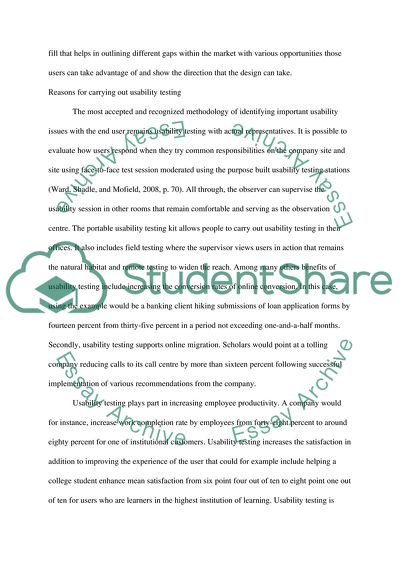 A Website Usability Test