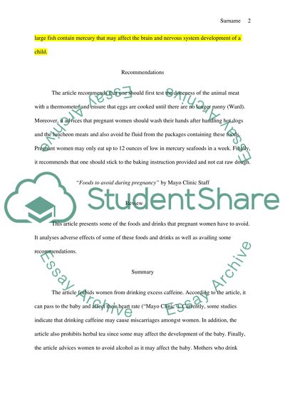 What Not to Eat and Eat during Pregnancy