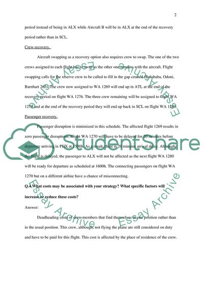 What Strategy Would You Use to Address the Delayed Flight