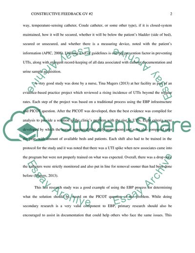 Preventing Urinary Tract Infections Caused by Catheters