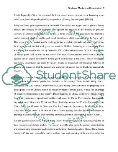 Luxury Consumption in China