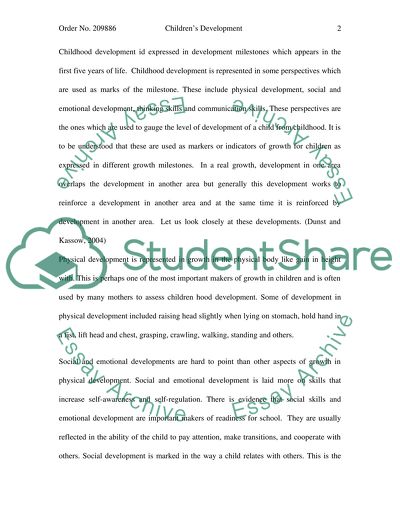 Perspective in Children Development