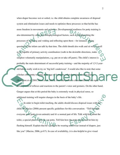 Pottie Training and Social Learning