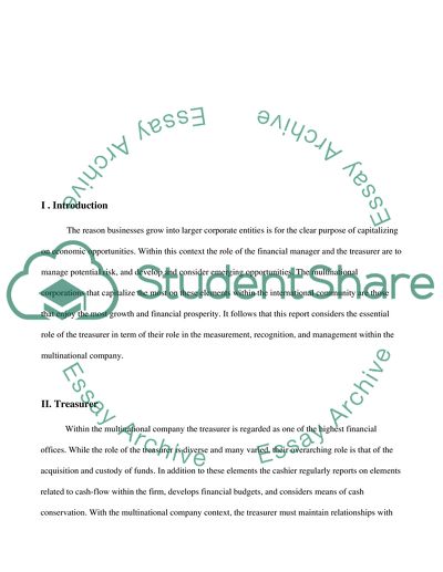 Managing Accounting in Multinational Finance