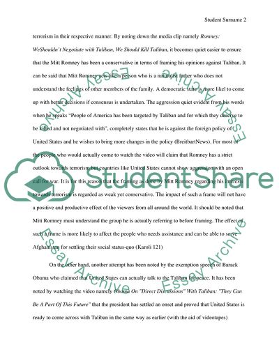 How Politicians Deliberately Use Frames which Lakoff Discusses