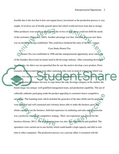 Entrepreneurship - Honest Tea, Heather Evans