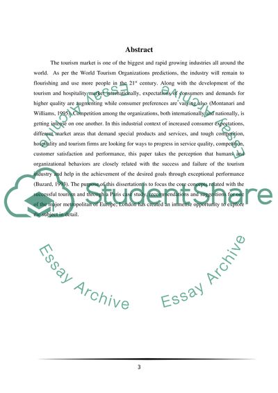 European Tourism Industry