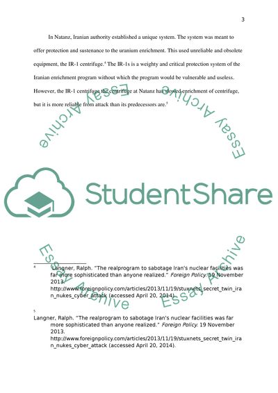 Irans Collection Capabilities