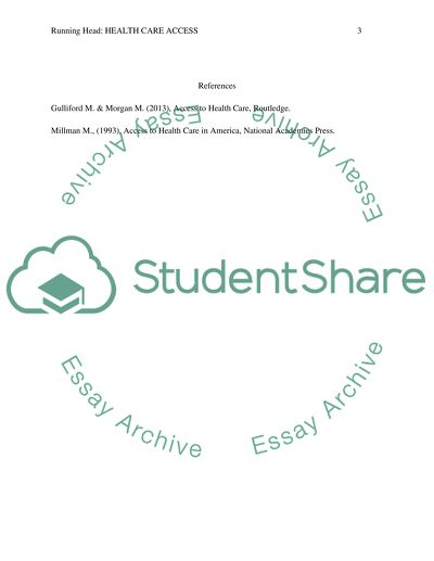 Health CAre Financing