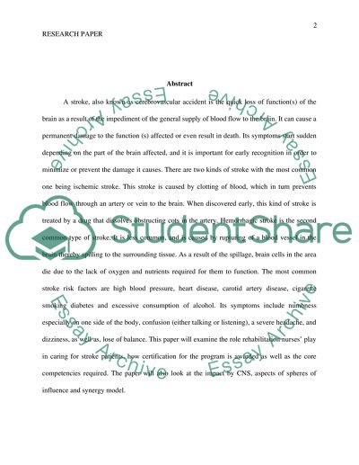 Stroke Rehabilitation Certification Program