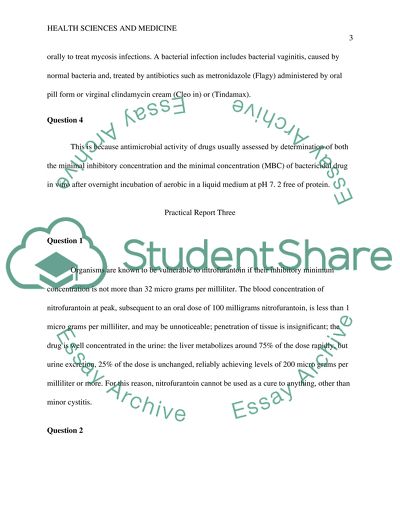 Intravenous and Oral Injection of Antibiotics