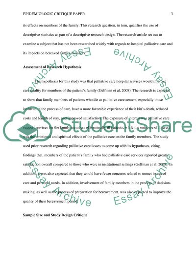 Impact of Hospital Palliative Care Consultation