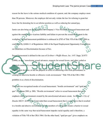 Employment Law: Jamie Jansen