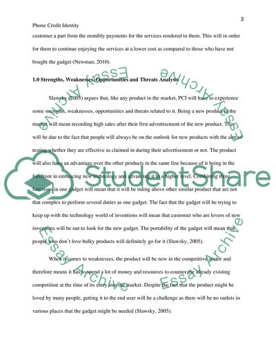 Phone Credit Identity - a Multipurpose Gadget