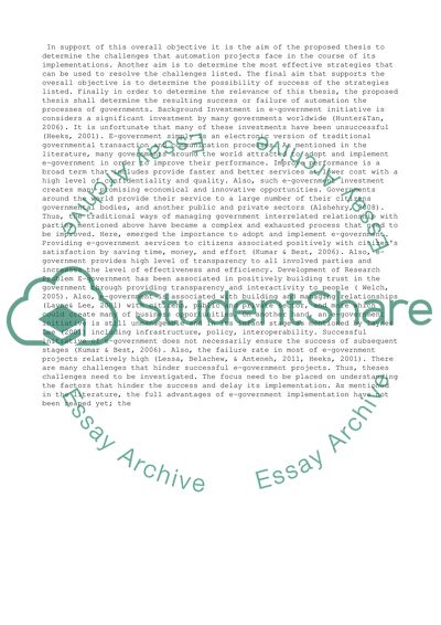 Strategies on How to Overcome the Challenges in Automating the Operation of Government Processes