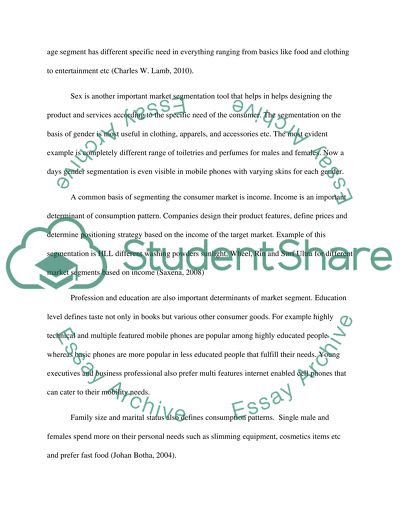 Importance of market segmentation pdf picture