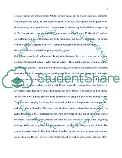 Video games conquering new markets