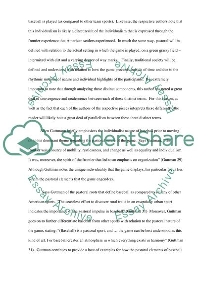 Baseball - Meanings of Americas Favorite Pastime