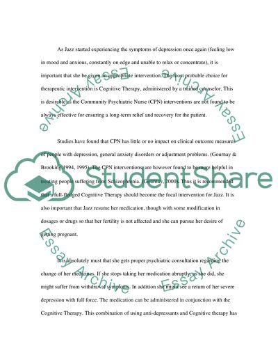 The Problem and the Intervention to Be Used