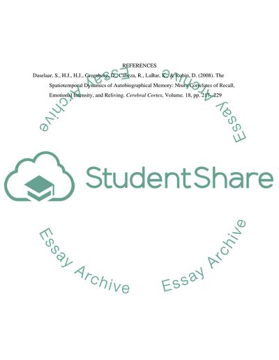 The Relationship between Emotional and Episodic Memory