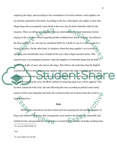 English Criminal Law Nowadays