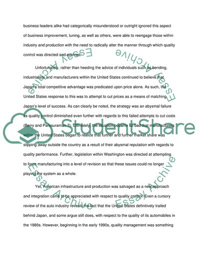 Prescriptions for a Service Quality Revolution in America