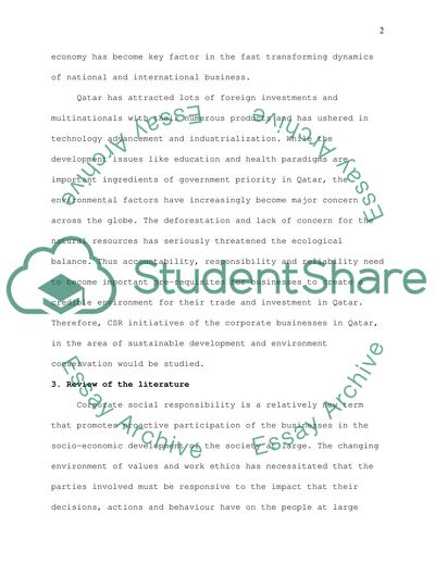 Dissertation proposal