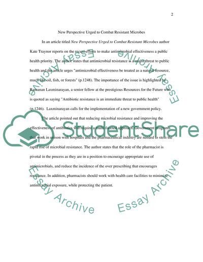 Summaries of the articles