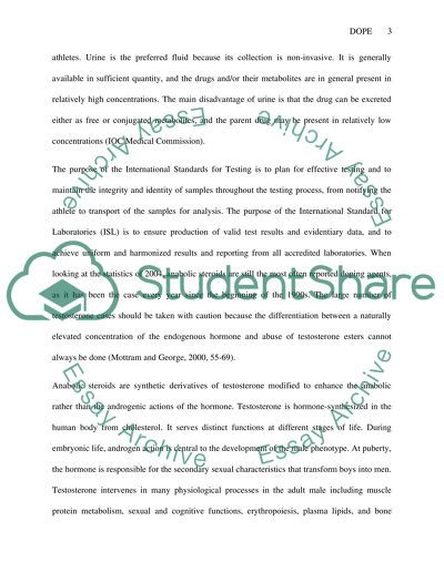 Adverse T:E Ratio: Possible Doping