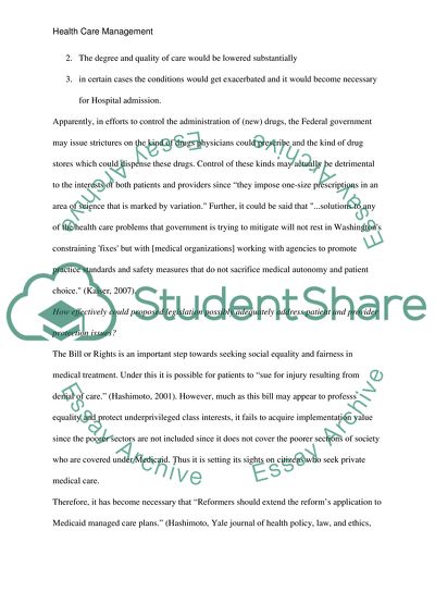 HCM621-0804A-01 Ethics, Policy, and Law in Health Care Management - Phase 3 Discussion Board