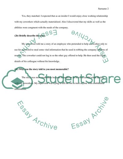 My Experience of Being Hired