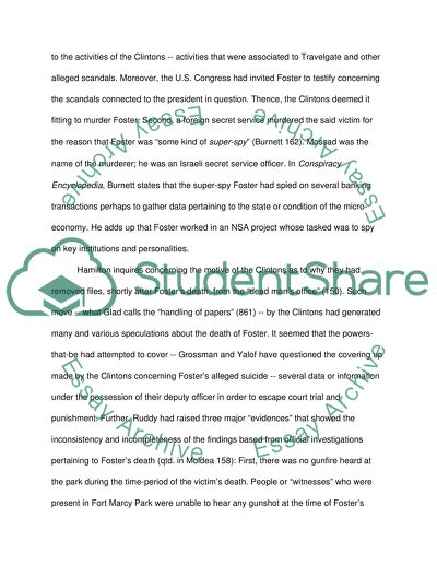 Investigation into the Death of Vince Foster