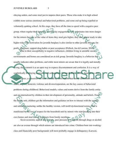 Scholarly paper for criminal justice