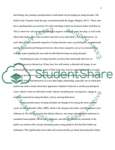 Eating Disorders Damage