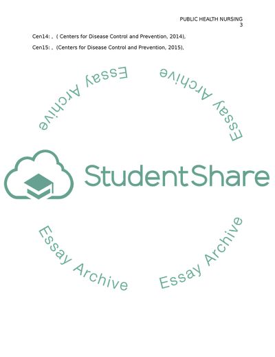 Centers for Disease Control and Prevention