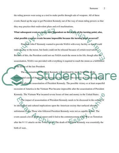 Turning Points in History