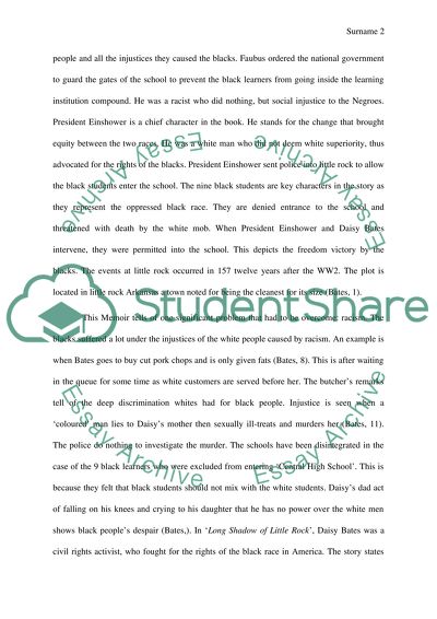 The Long Shadow of Little Rock: A Memoir by Daisy Bates