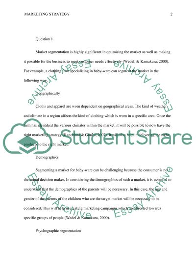 Starbucks Marketing Strategy