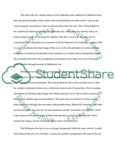 Visitor Attitudes toward Melbourne Zoo and its Integration of E-commerce