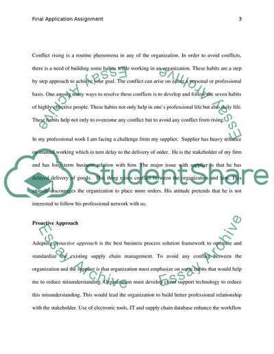 Applying the 7 Habits of Highly Effective People