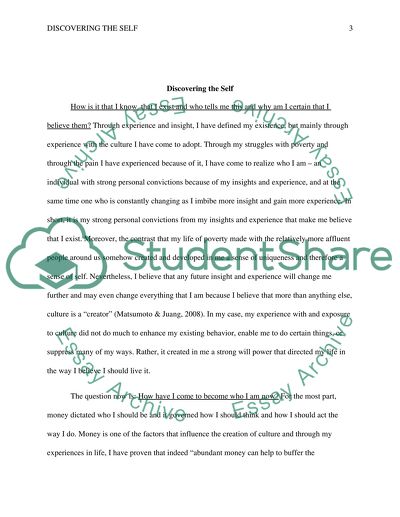 Discovering the Self