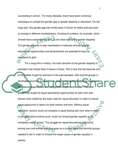 The State of Girls in Britains Educational System