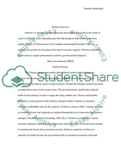 Pantene Marketing in China